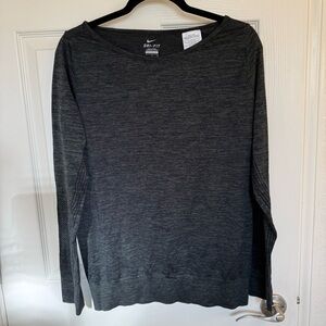 Nike Dri-FIT Heathered Gray Shirt
